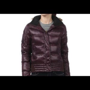 Marmot Purple Bubble Coat